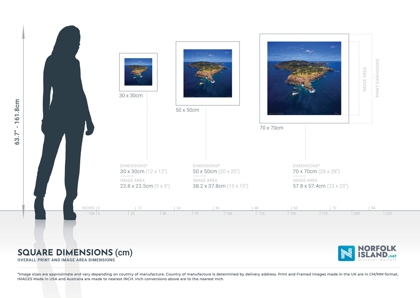 Aerial Norfolk Island (Open Edition)