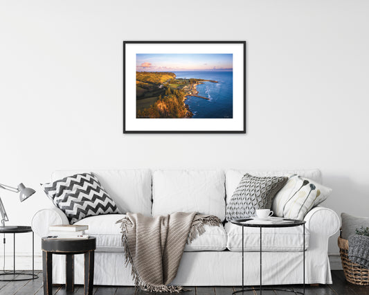 Aerial Kingston, Sunset (Open Edition)