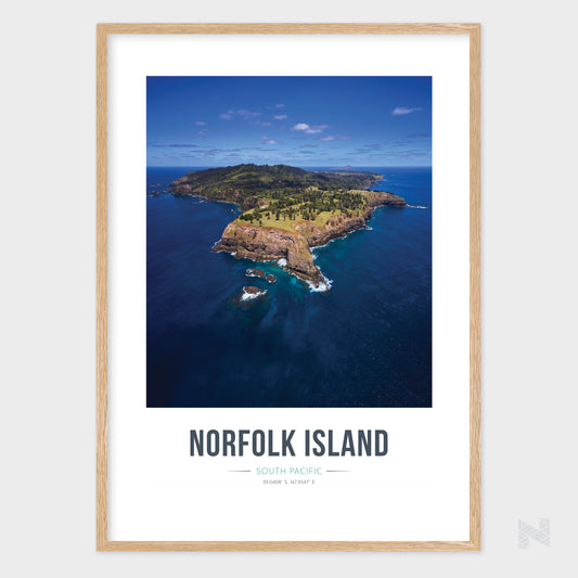 Norfolk Island, South Pacific (Art Poster Print)