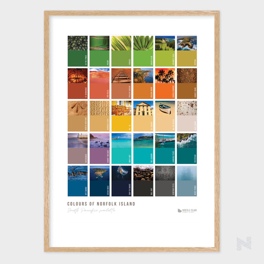 Colours of Norfolk V3 (Art Poster Print)