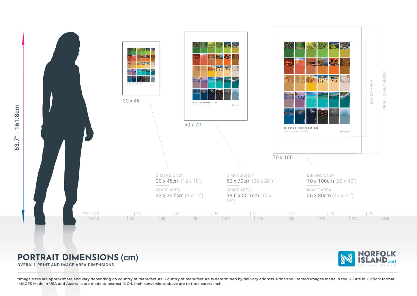 Colours of Norfolk V3 (Art Poster Print)