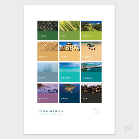 Colours of Norfolk V1 (Art Poster Print)