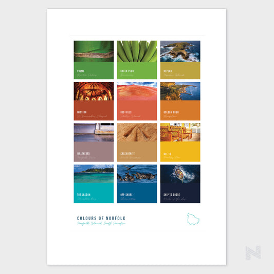 Colours of Norfolk V2 (Art Poster Print)
