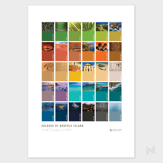 Colours of Norfolk V3 (Art Poster Print)